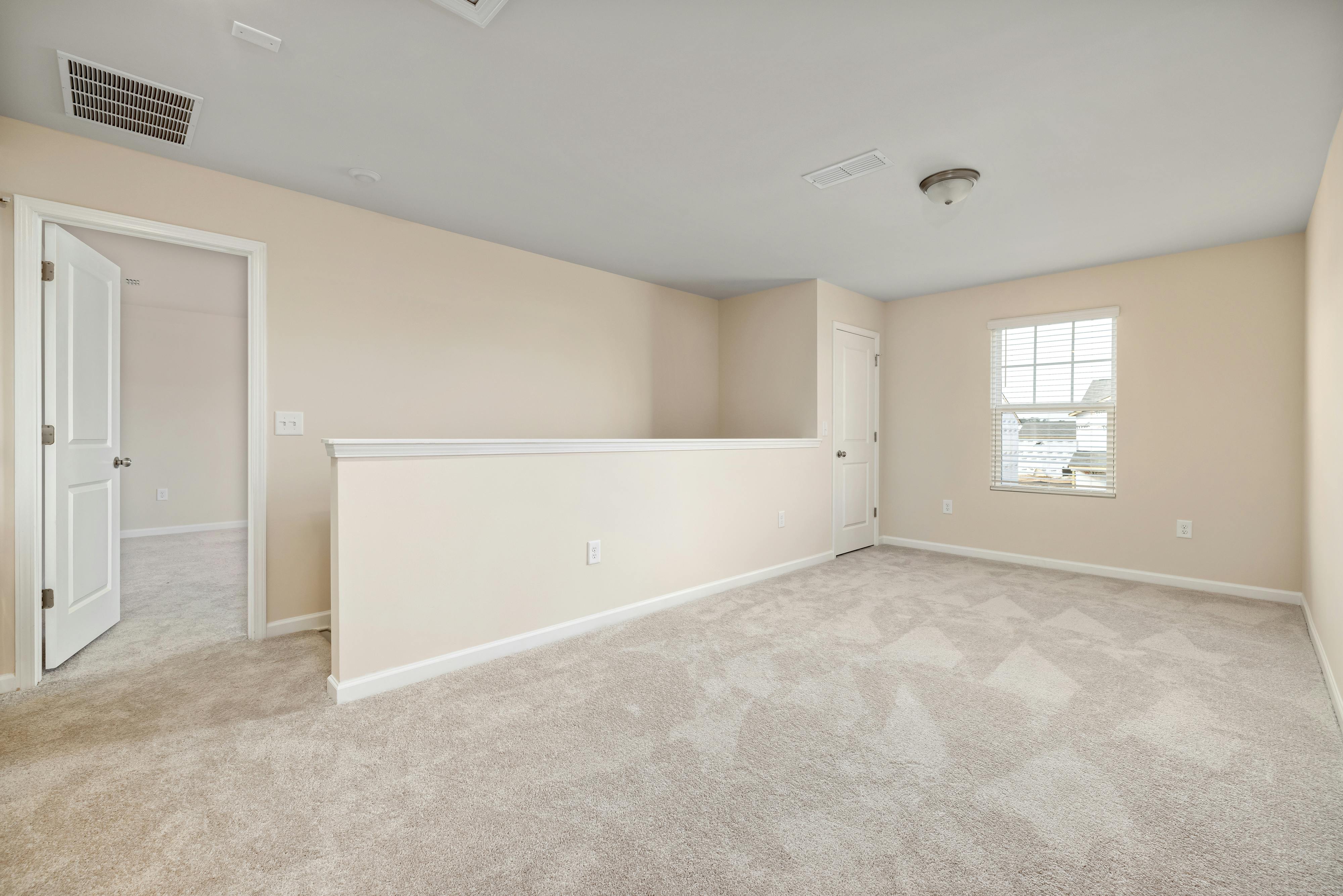 Empty White Room